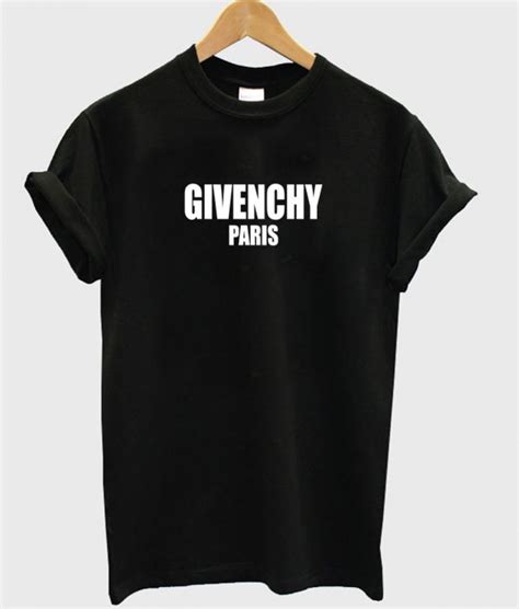 givenchy paris shirt rood|Givenchy graphic crewneck t shirt.